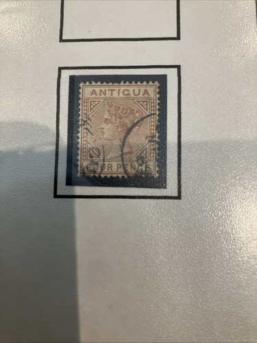 Antigua 1884 stamp - 4d, used