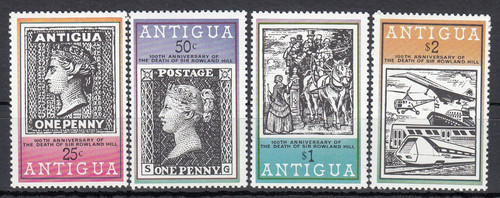 Rowland hill antigua mnh 1979 - mnh,