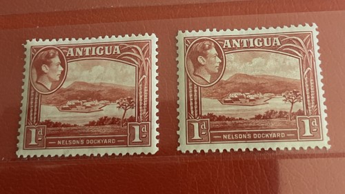 Antigua kgvi sg99 - antigua, sg99&99a